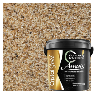 Revestimento de pedra natural Opala Gold Amais