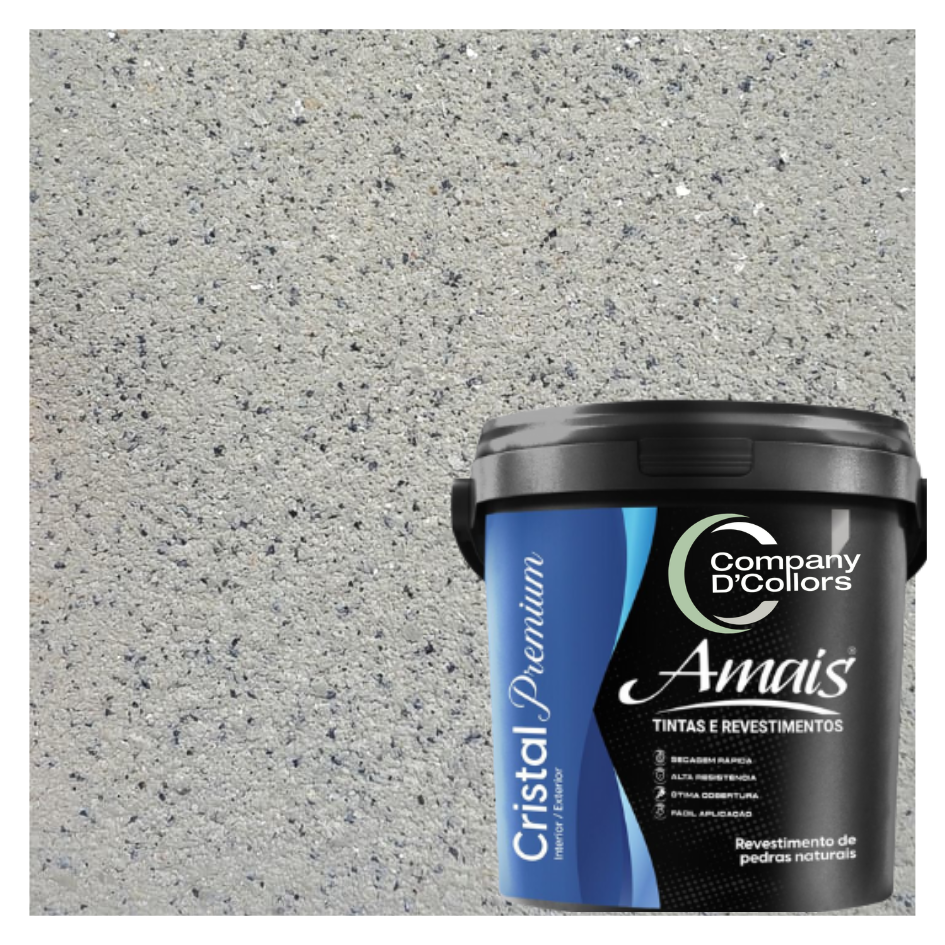 Revestimento Pedra Natural Amais Dallas Cinza Premium - 20 Kg