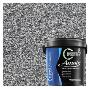 Revestimento de pedra natural Turmalina Preta Premium Amais