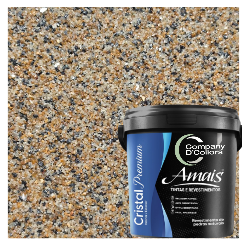 Revestimento Pedra Natural Amais Marrocos Black Premium - 20 Kg